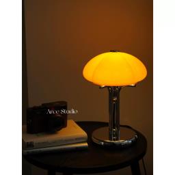 Vintage Bauhaus Pumpkin Table Lamp image 2