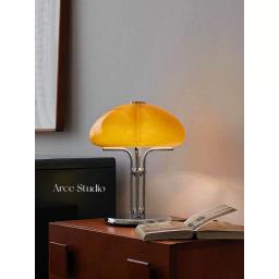 Vintage Bauhaus Pumpkin Table Lamp image 4