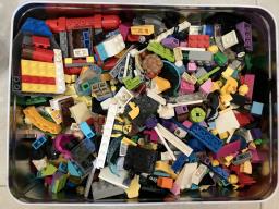 A big box of genuine Legos image 1