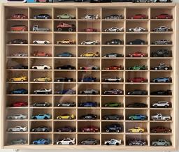 Car toy models solid wood storage box image 1