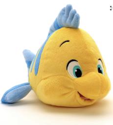 Disney Store Flounder Small Soft Toy image 1