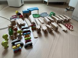 Ikea Rail Train Toy Set lillabo image 1