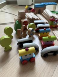 Ikea Rail Train Toy Set lillabo image 3