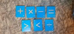Montessori Wooden Sand Cards Collection image 2