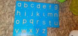 Montessori Wooden Sand Cards Collection image 7