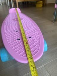 pink skateboard for kids image 1
