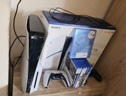 Playstation 5 Disc Version  1tb full S image 1