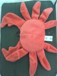 plush toys pink elephant  rabbit  crab image 3