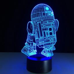 Star Wars acrylic light  figurines image 2