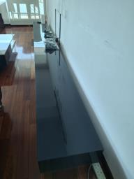 2 Lacuqered low Tv cabinet with drawers image 2