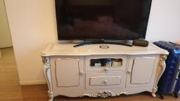 European Vintage Style Tv Stand image 4