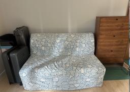 Hardly Used Ikea Sofa Bed 55 Off 950 image 2
