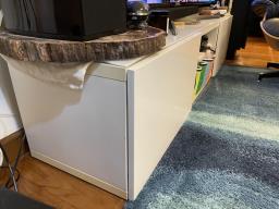 Ikea - Besta Tv Bench with Glasstop image 4