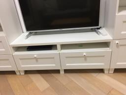 Ikea Besta Tv Cabinets in 3 separate pcs image 2