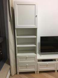 Ikea Besta Tv Cabinets in 3 separate pcs image 3