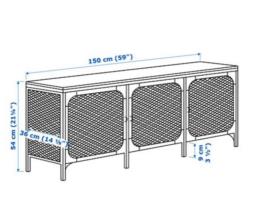 Ikea Fjällbo Tv bench image 6