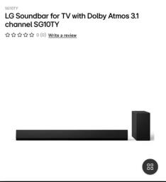 Lg Soundbar and Subwoofer Unopened image 1