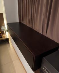 Poliform Wooden Tv furniture black image 4