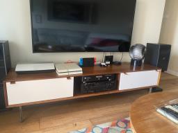 Solid wood Tv stand image 1
