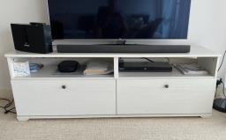 White Tv Cabinet image 1