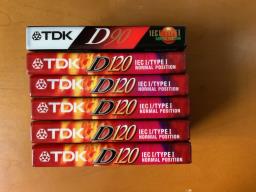 6 Audio Tdk Cassette Tapes image 1