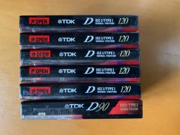 6 Audio Tdk Cassette Tapes image 2