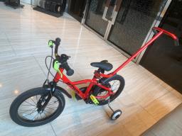 Kids bike with training tool image 1
