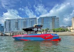 Axis Boat T23 wakesurfing condition image 1