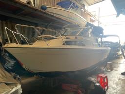 speedboat with room and toilet image 1