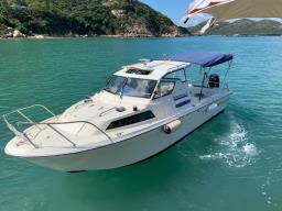 speedboat with room and toilet image 2