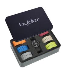 Byblos watch with 6 colourful bracelets image 1