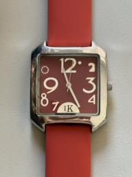 Ik  Red Quartz Watch image 1