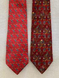11 Salvatore Ferragamo Vintage Silk Ties image 2