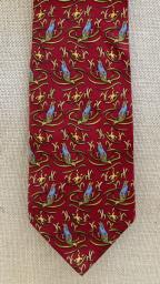 11 Salvatore Ferragamo Vintage Silk Ties image 4