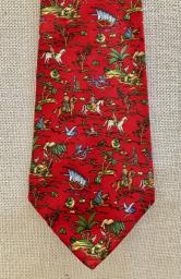 11 Salvatore Ferragamo Vintage Silk Ties image 9