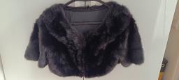 Alaska Fur Co Black Mink Fur Bolero image 2
