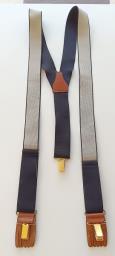 Mens Black Suspenders made in the Uk image 2