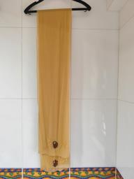 Vintage Full Length Evening Gown w Shawl image 3