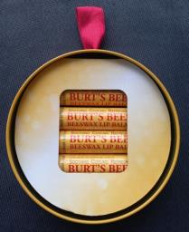 Burts Bees Beeswax Lip Balm 4 Pack Tin image 2