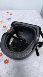 Skateboard and helmets image 2