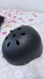 Skateboard and helmets image 5