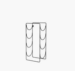 4-bottle Wine Rack image 2