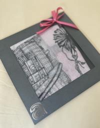 Artist Silk Scarf with gift package image 7