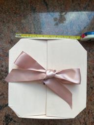 Gift box in dusty pink image 1