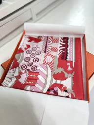 Hermes silk square scarf - brand new image 1