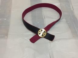 Tory Burch Pink  Black Belt image 2