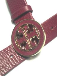 Tory Burch Red Brown Belt image 1