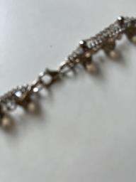 Triple chain long necklace image 4