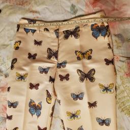 Blugirl Blumarine butterfly print pants image 3