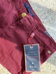 Maroon short image 2